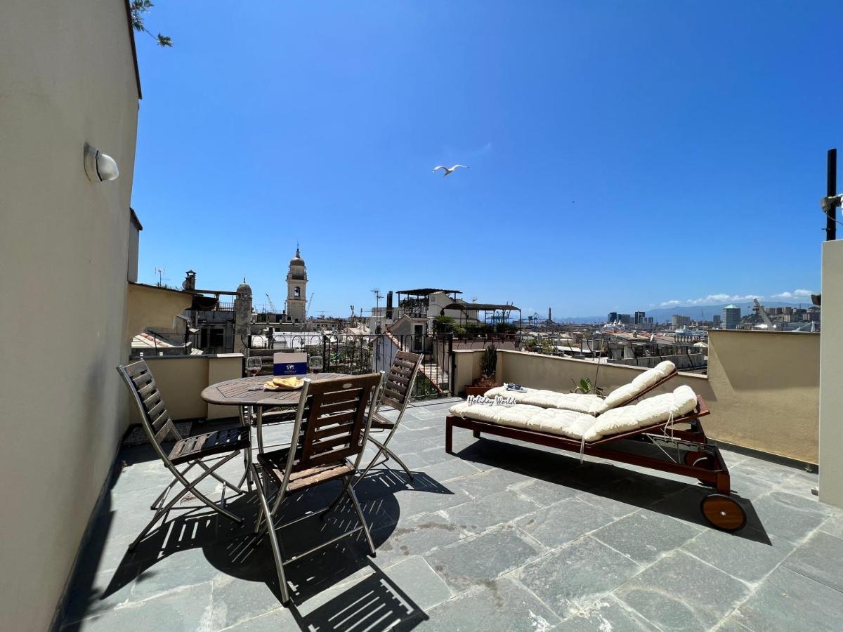 La Terrazza Del Porto Antico By Holiday World Apartment Genoa Ngoại thất bức ảnh